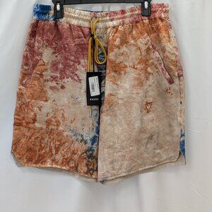 Rhude Peace Camo Linen Shorts Size xl
